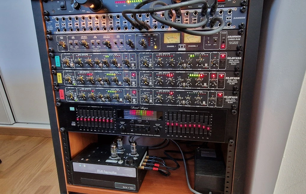 Rack Supaxor Studio, compresseurs multibande