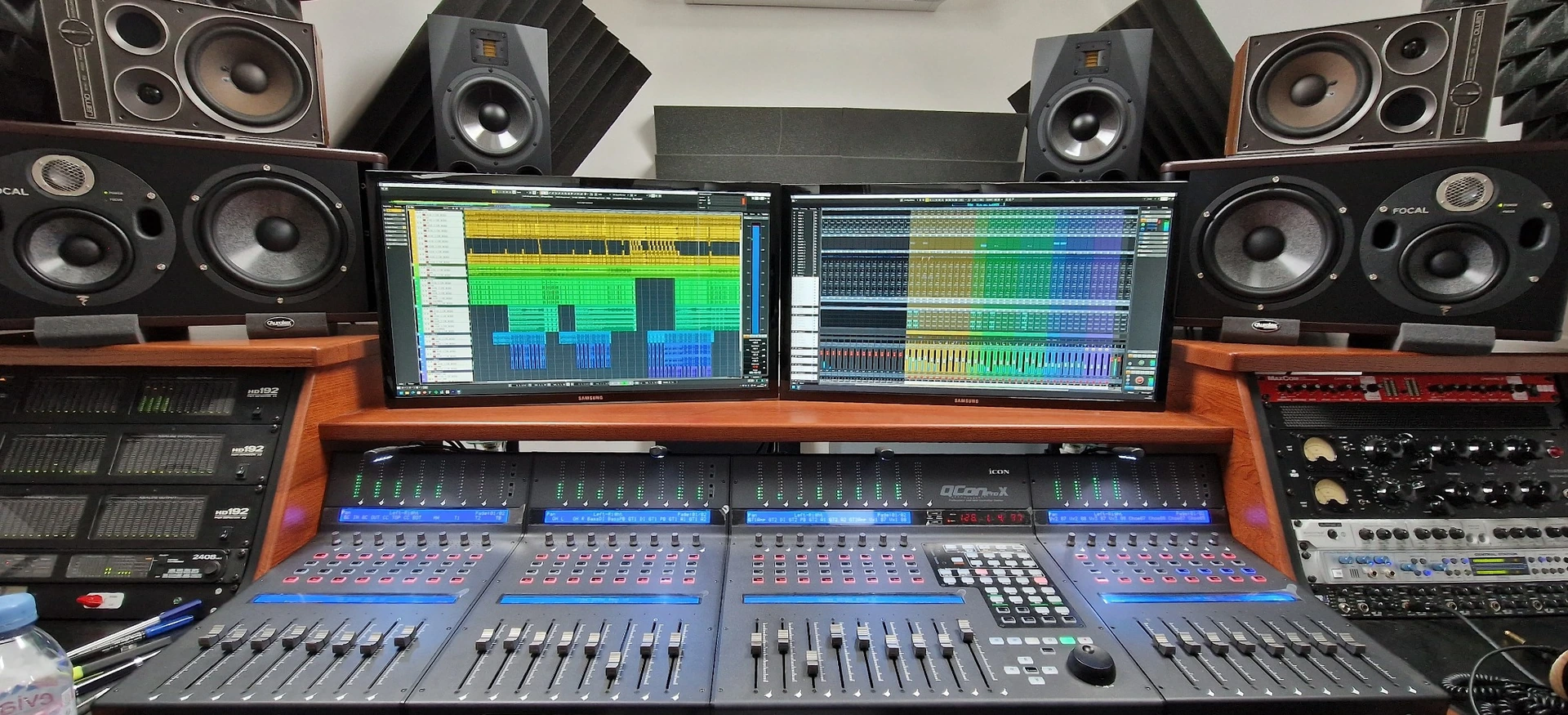 Control room du studio